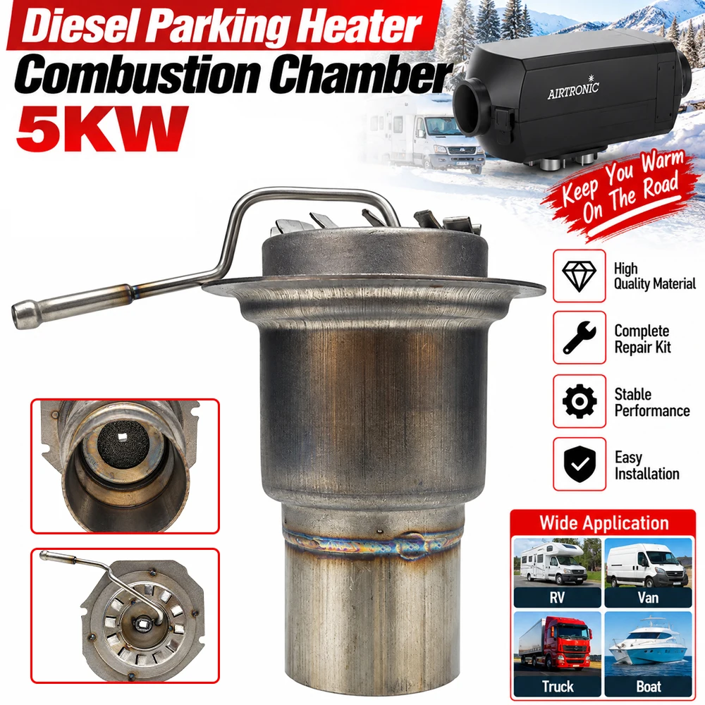Adattatore per camera di combustione del riscaldatore diesel 1321654A per ricambi riscaldatore Webasto Thermo Pro 38/50 per camion e camper