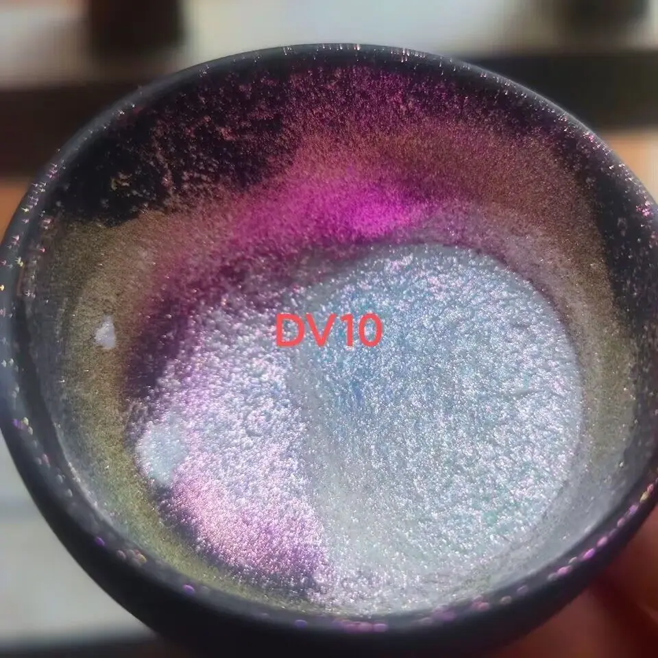 25g Sparkle Color Change Chameleon Duochrome Pigment Powder Colorshift Mica Powder Pigment  For Watercolors/Epoxy Resin/Craft