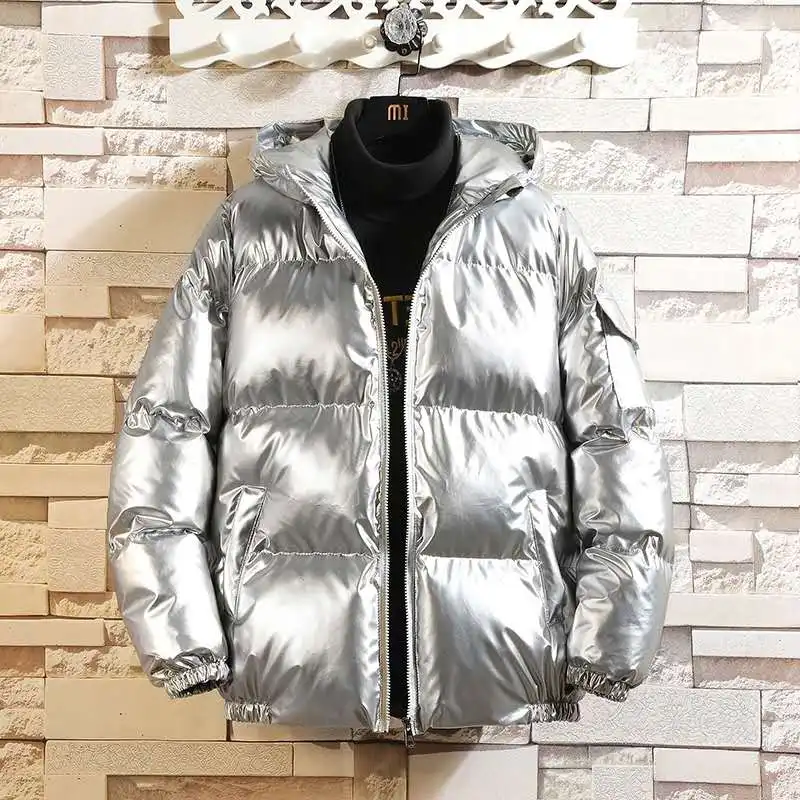 2024 bright face padded jacket Padded jacket with thick hooded loose Chinese style bread suit