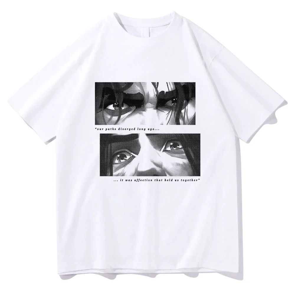 Jayce X فيكتور غامض التي شيرت خمر أنيمي المرأة Harajuku قصيرة الأكمام عادية المرأة التي شيرت الملابس الشارع الملابس الجمالية #3