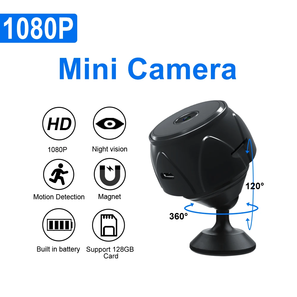 1080P Mini Camera S… - image