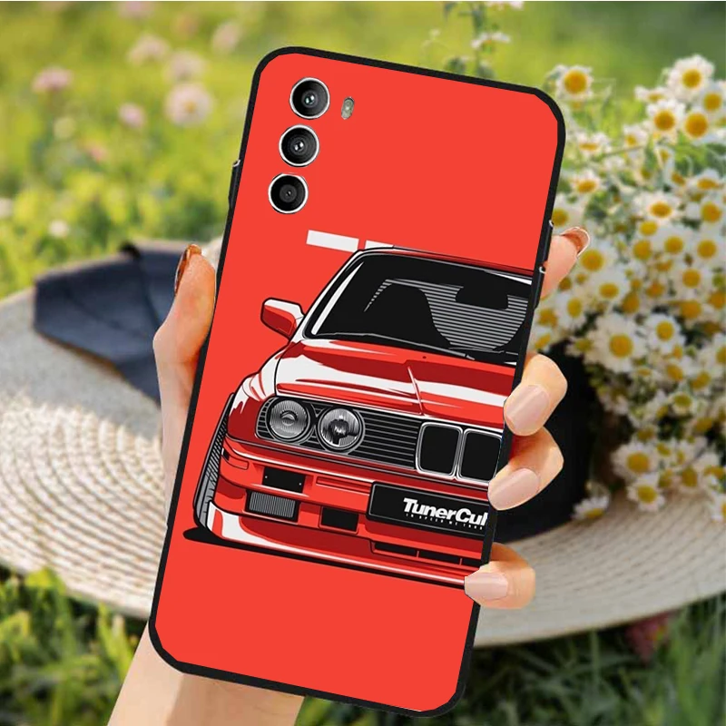 

Japan JDM Sport Car Phone Case for Moto G84 G22 G32 G42 G52 G62 G53 G72 G60 G60S G100 G10 G20 G30 G13 G50 G 5G G Pure