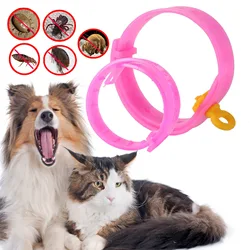 1Pc Cat And Dog Collar Anti-flea Mite Lice Insecticide Accessories Outdoor Prevention Adjustable Pet Collar Long-term Protection