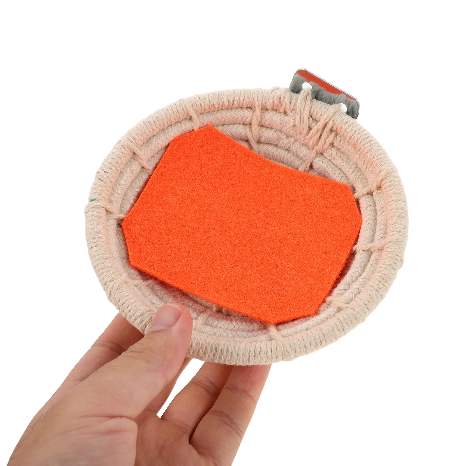 

Handwoven Cotton Rope Bird Nest Cozy Small Bird Breeding Bed for Canaries Finches Cockatiels Cage Hand Woven Nest