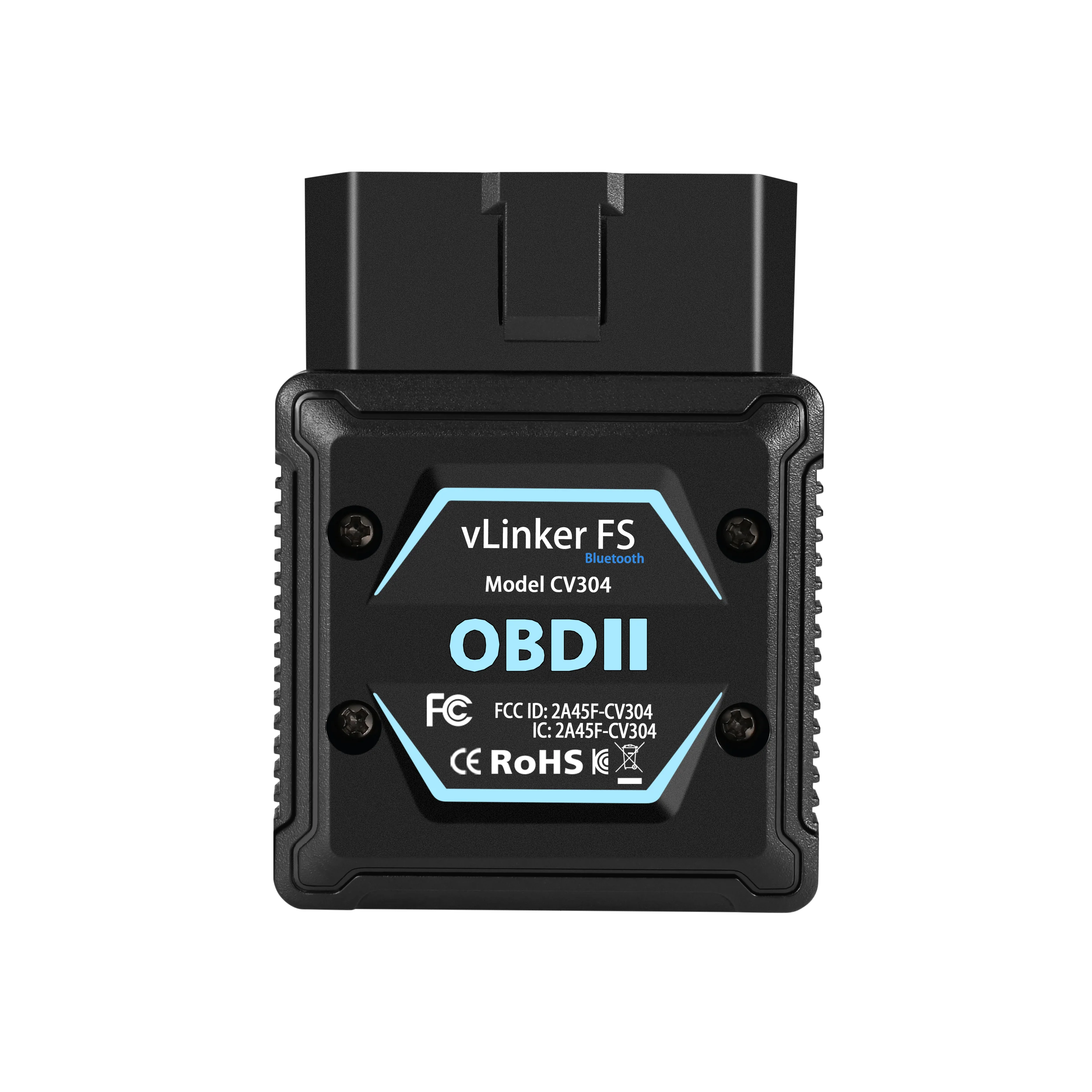 Newest Professional vLinker FS OBD2 obd2 PLUS OBD2 Scanner Diagnostic Scan Tool for iOS Android, Kindle Fire or Windows Device