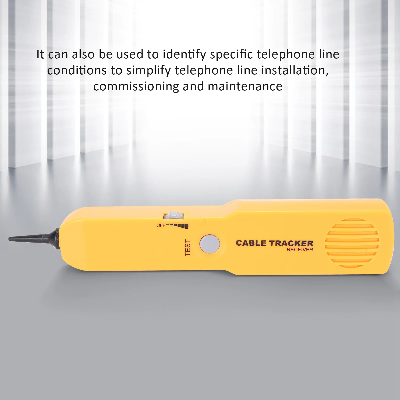 

AB01 Network Cable Tester, Portable Telephone Line Finder RJ11 Network Short Circuit Tester RJ11 Cable Tracke