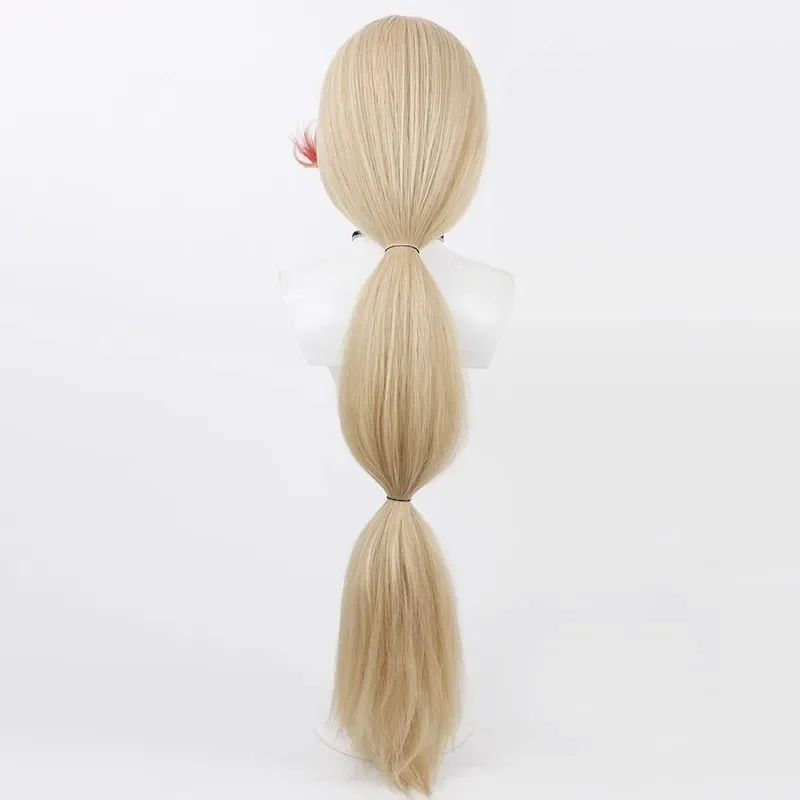Anime Charlie Morningstar Cosplay Wig Girl Blonde Long Hair Heat Resistant Synthetic Hair Wig Cap Masquerade Halloween Prop