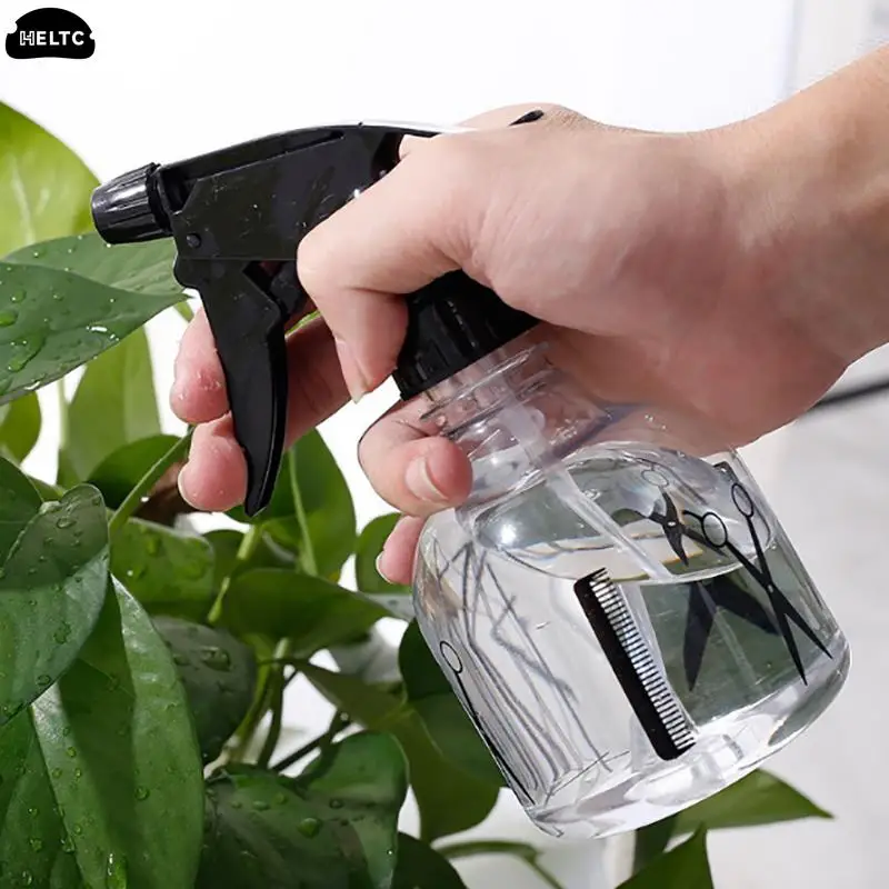 250/500ml Transparent Plants Flower Water Sprayer Hairdressing Hair Salon Plastic Spray Bottle Superfine Spray Applicator Bottle