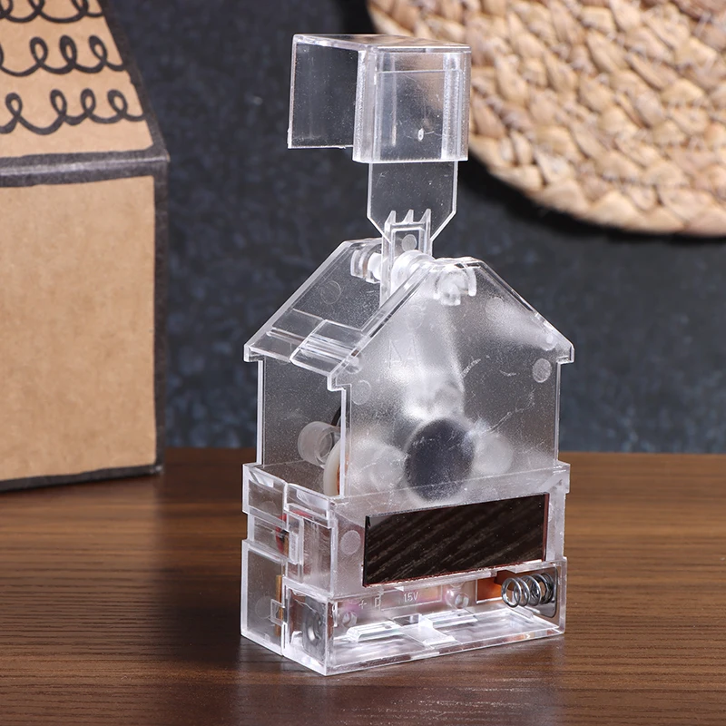 1Pc Auto Swing Display Accessories Creative Solar Energy Acrylic Wobbler Stand DIY Automatically Shake Head Model Car Decoration