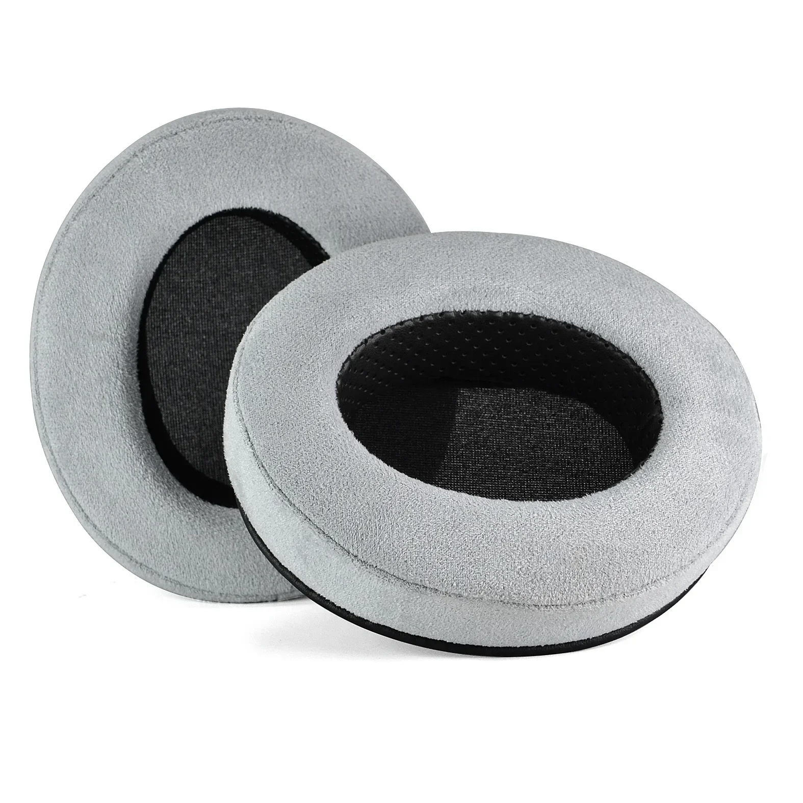 

Replacement Grey frosted cloth Ear pad For Turtle Beach 700 GEN 1/X12/ATLAS / RECON SPARK / 50 headset Repair Parts11.03，