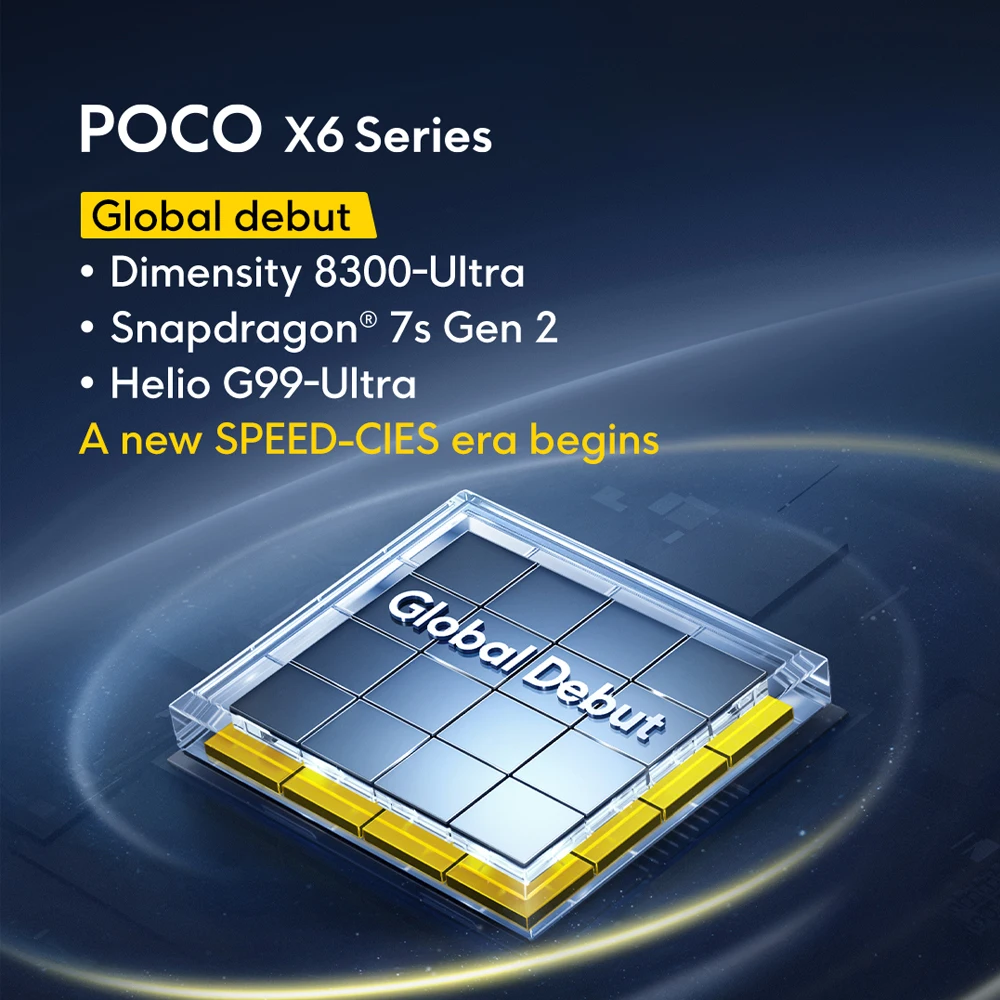 Global Version POCO X6 Pro 5G NFC Smartphone Dimensity 8300-Ultra 6.67\