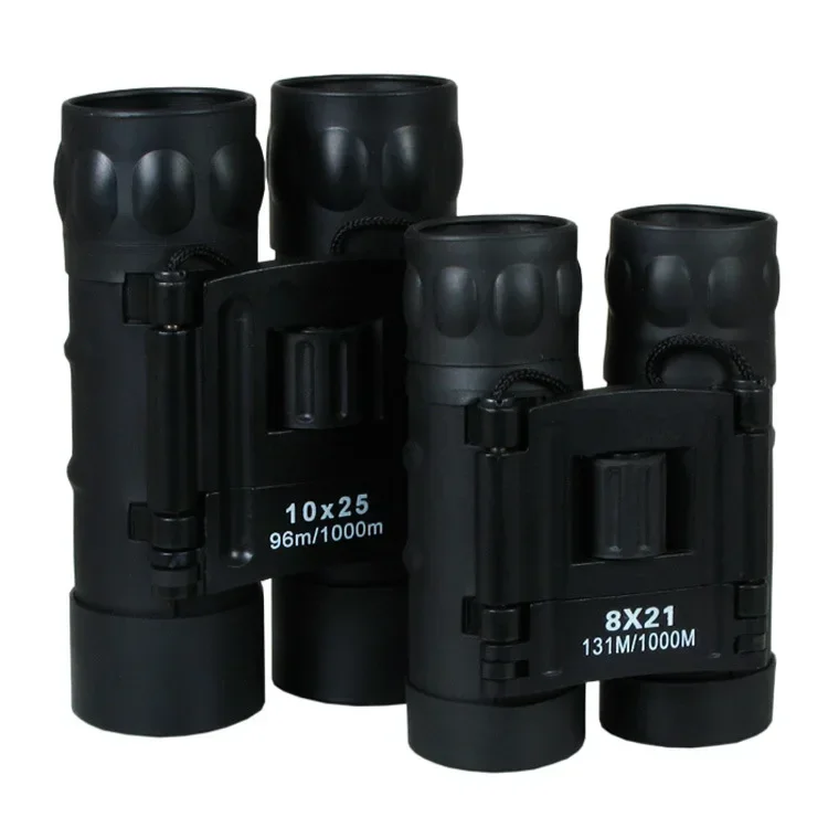 Telescope 8x21 High Definition High Magnification Black Telescope Portable Outdoor Hiking Camping Entertainment Binoculars