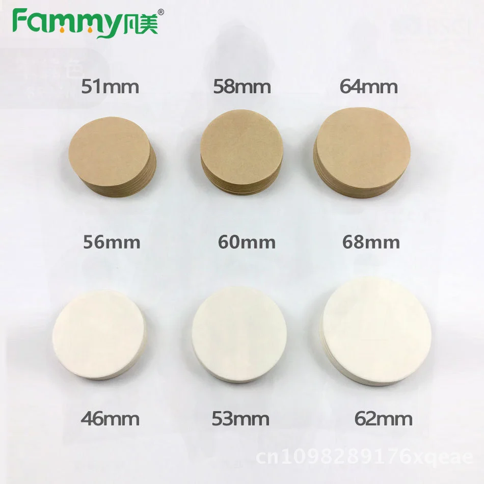 العالمي جولة تصفية إبريق قهوة ورقة اليد تخمير مريحة قطرة الجليد وعاء متوافق موكا وعاء مرشحات 100 قطعة مجموعة الخشب العذراء #4