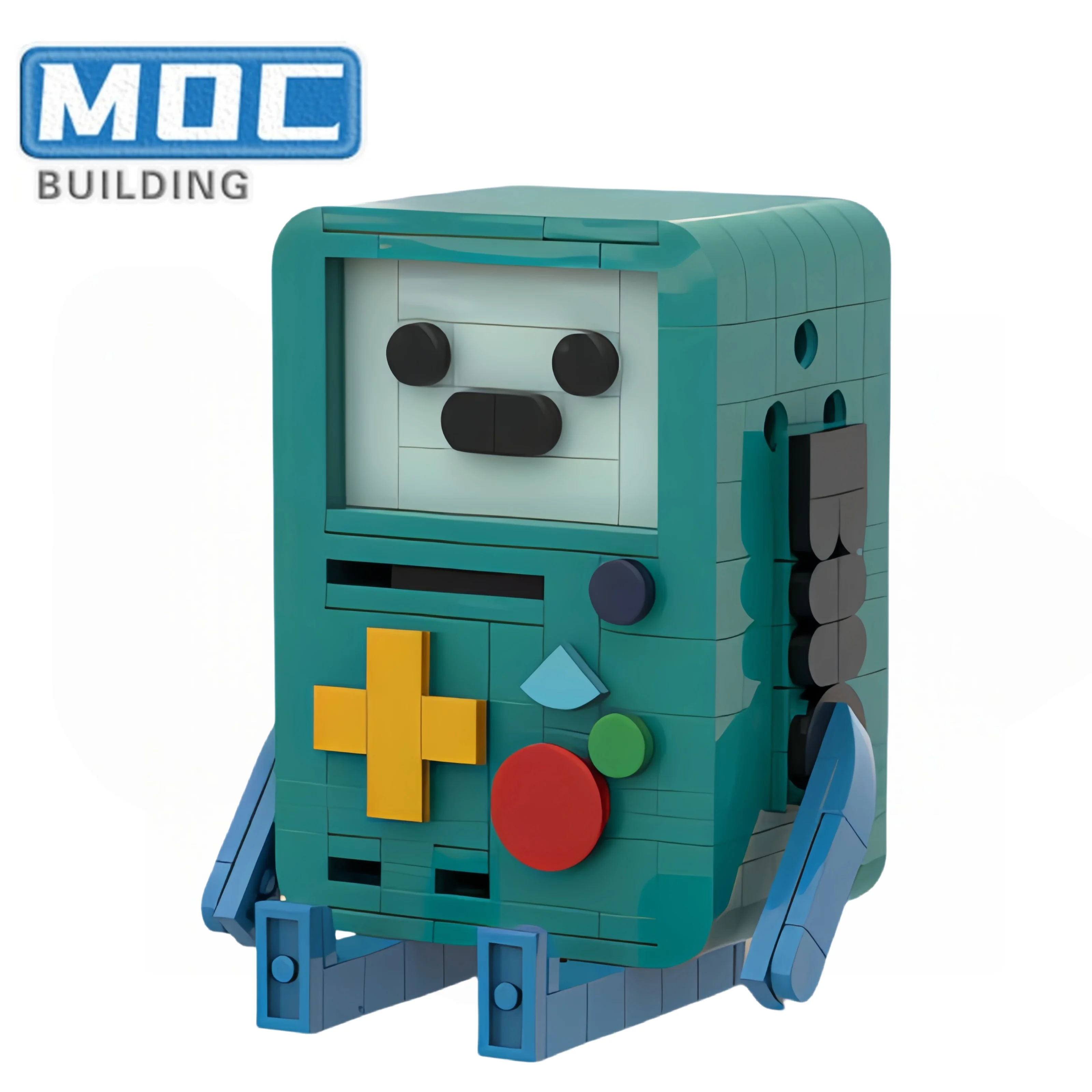 Modèle de console de jeu, jouets créatifs de bricolage d'assemblage MOC de la série télévisée populaire, adaptés aux amateurs de construction d'adolescents. Un excellent cadeau.