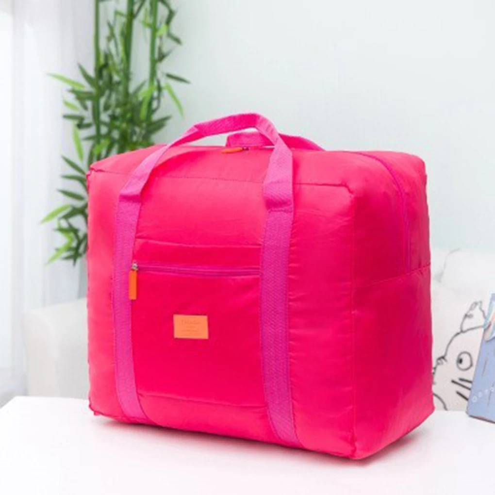 Portable Foldable Travel Luggage Baggage Storage Bag Carry Bag Oxford Cloth Large Capacity