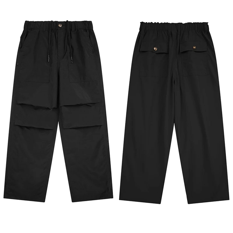 Summer Quick-dry Black Apricot Grayish Green Sweatpants Men Women Best Quality…