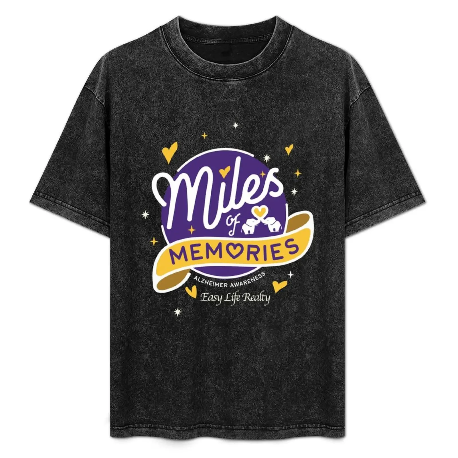

Miles of Memories (purple) T-Shirt rapper graphic tees new edition Clothing mens white t shirts