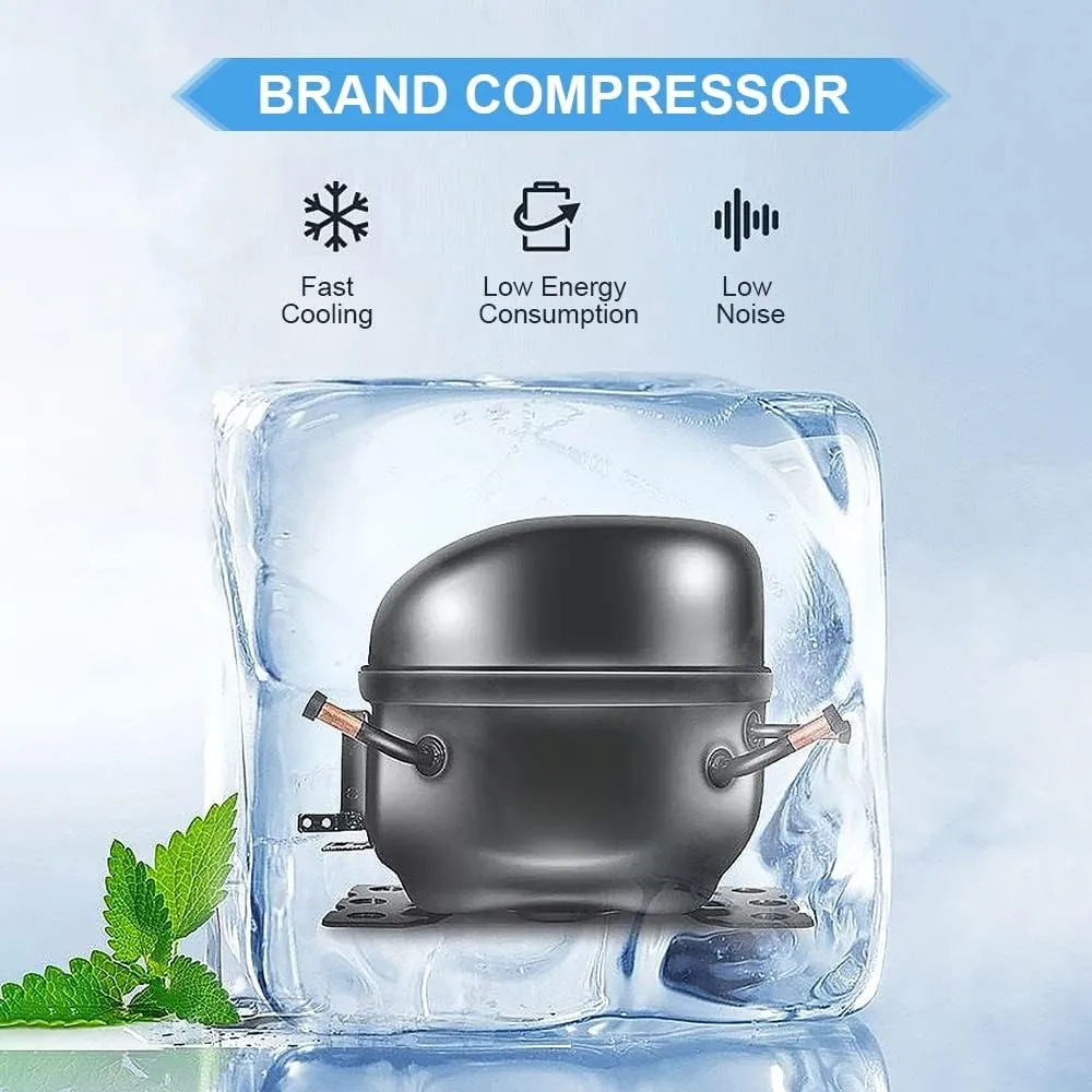 USA In Stock -86℃ Portable Ultra Low Temperature Freezer Lab Mini Fridge Refrigerator