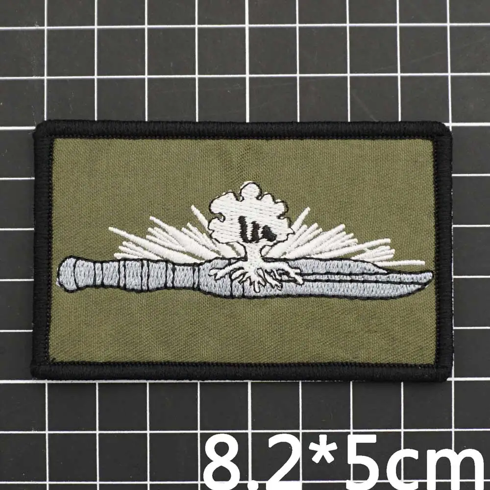 Israeli Flag Military Patches Klett AYMY Morale Badge Tactical Emblem Embroidered Hook&loop Patches for Outdoor Backpack Sticker