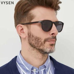 Vintage Small Round Sunglasses Men 2026 Luxury Brand Polarized Sun Glasses For Women Retro Shades Anti Blue Light Eyewear UV400