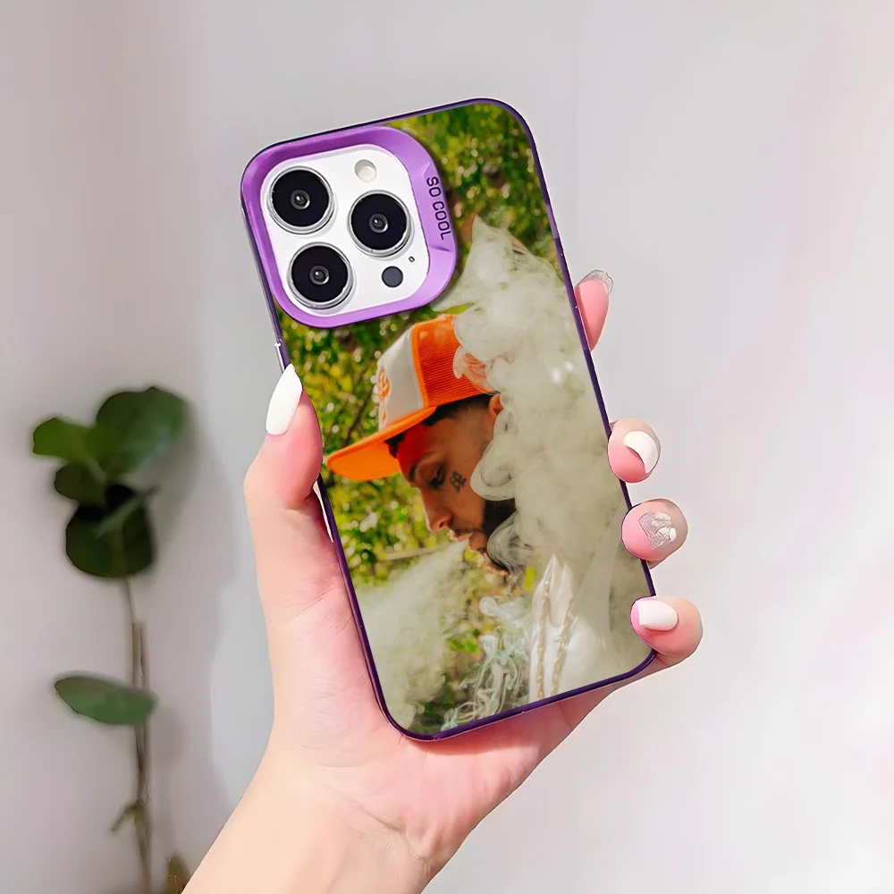 Funda de teléfono Jc Reyes Singer para IPhone 17 16 15 14 13 12 11 Pro Max Plus Mini IMD Color carcasa plateada