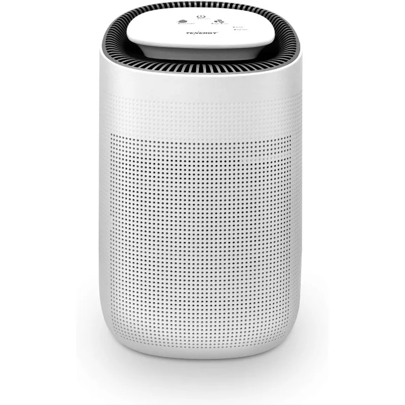 Tenergy Sorbi Deshumidificador de aire de 1000 ml con función purificadora, filtro HEPA verdadero, apagado automático, velocidad del aire ajustable con control táctil