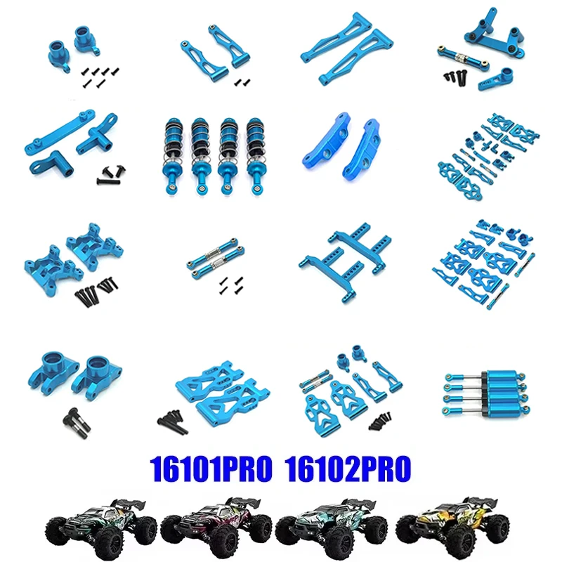 

SCY 16101 PRO 16102PRO SG116MAX RC Automotive Aluminum Parts Suspension Arm Steering Assembly Drive Shaft Gear Upgrade Metal Kit