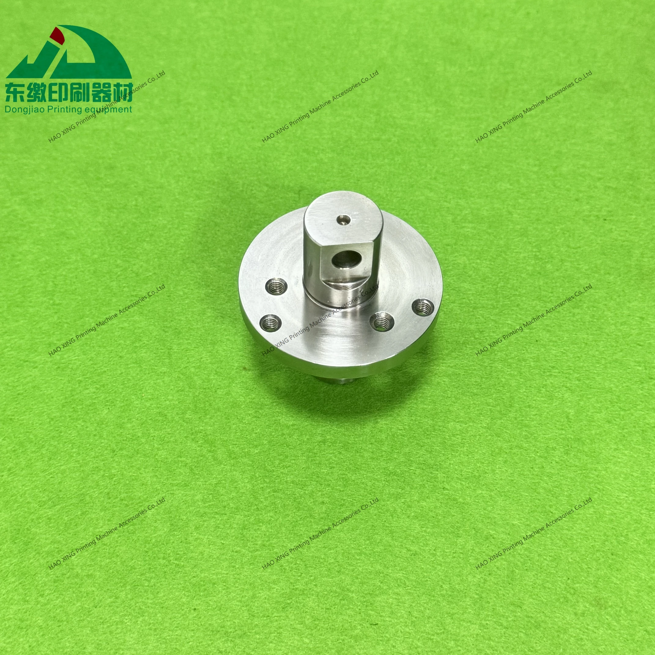 Piezas de maquinaria de impresión cabezal del eje del engranaje 63.030.506 para piezas de impresión Heidelberg acero inoxidable 81x58x18mm con alta calidad