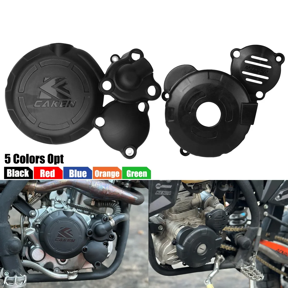 

For Zongshen ZONSEN CBS300 Motorcycle Engine Clutch Protector Ignition Guard Cover Sprocket Guards Cover KEWS K16 Zuumav K7