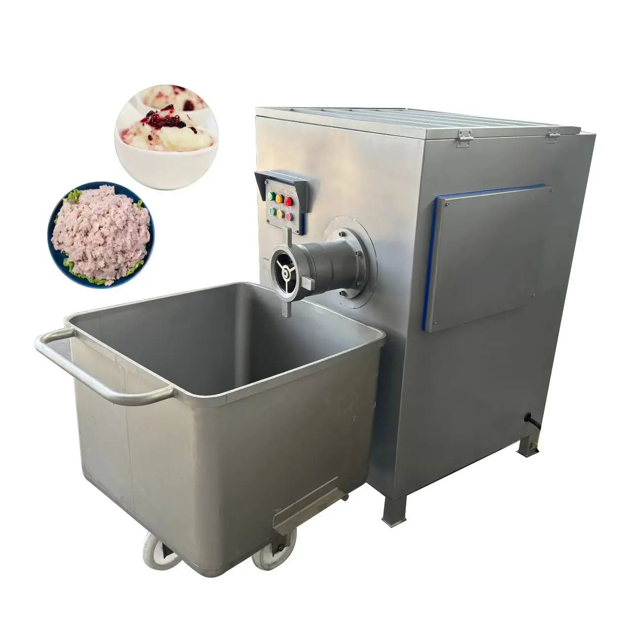 

Electric Industrial Meat Grinder Slicer Chicken Frame Bone Grinder