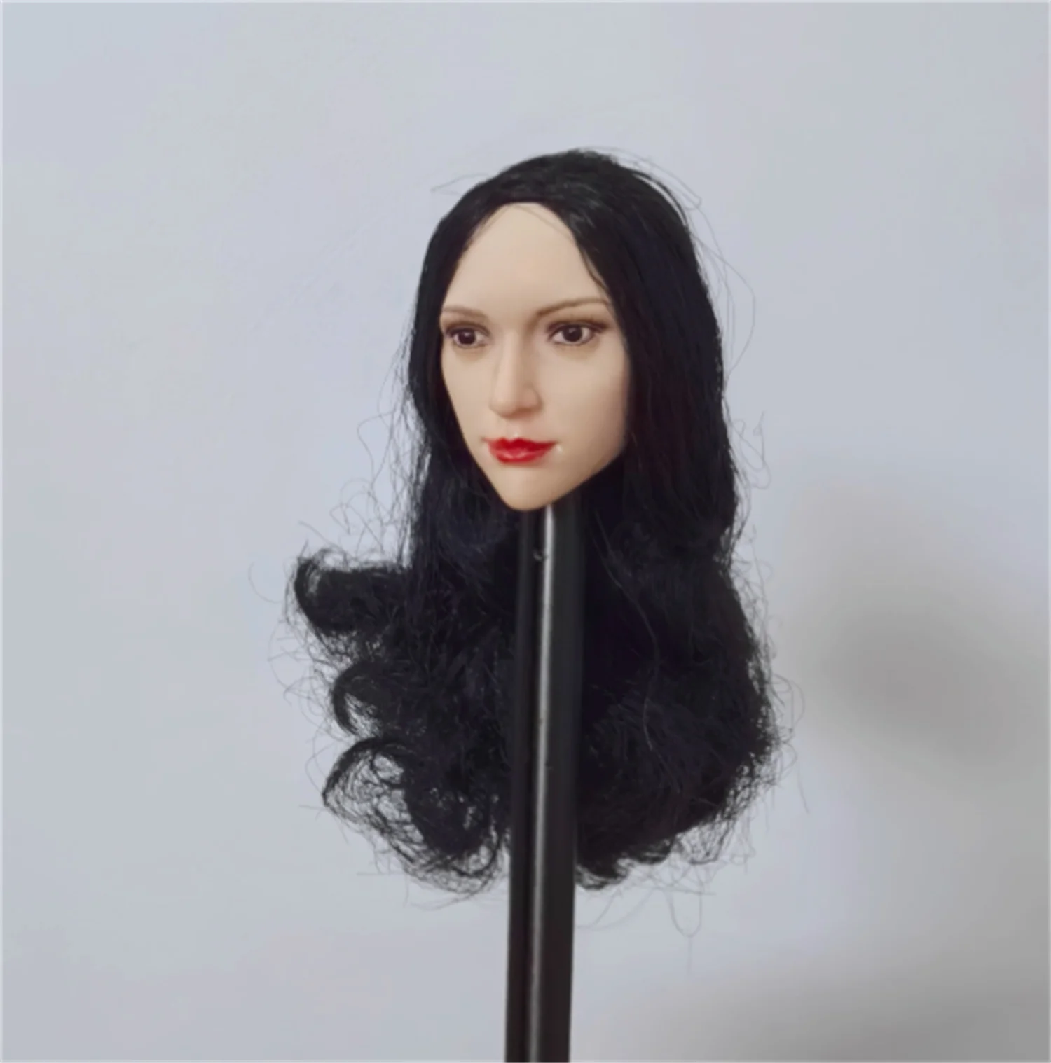 

Asia Star Expression Female Head Carving pale Beauty Model 1/6 Scale For 12inch PH TBL Action Figure Soldier Body Toys
