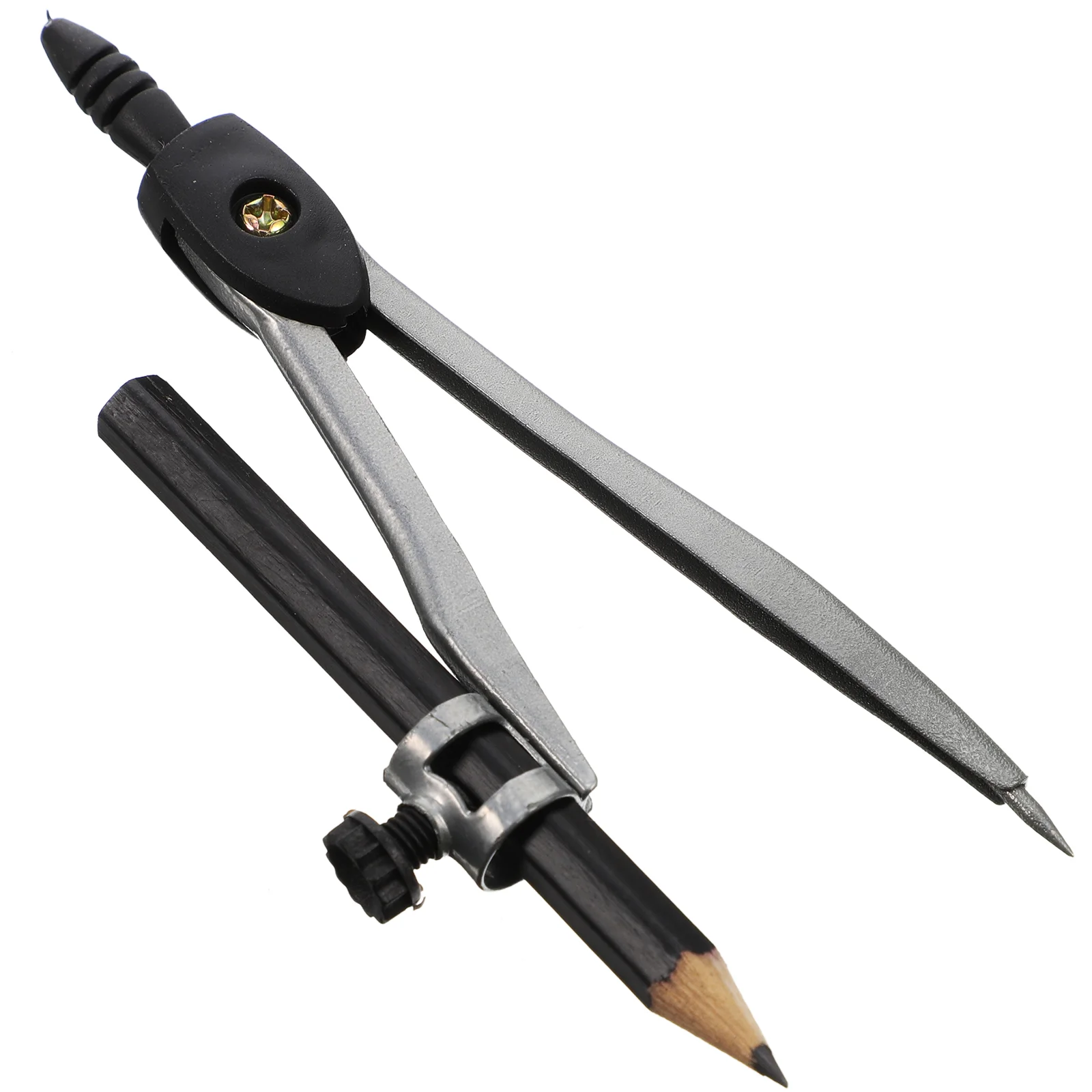 

Drafting Compass Pencil Scriber Compasses Tool Geometry Metal Office Carpenters