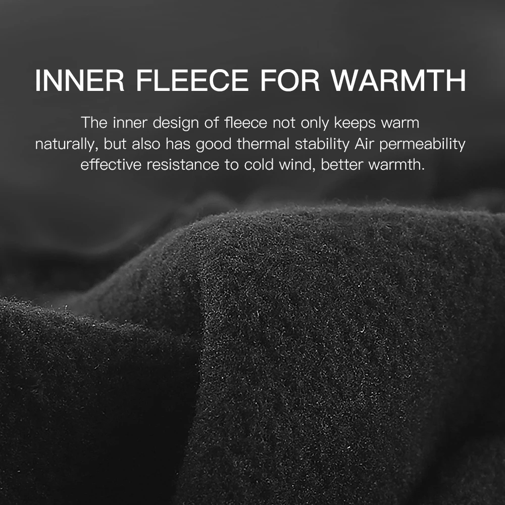 Autumn Winter Warm Cycling Gloves Thermal Outdoor Sport Running  Bicycle Ski Gloves for Camping Hiking Motorcycle Gloves Men