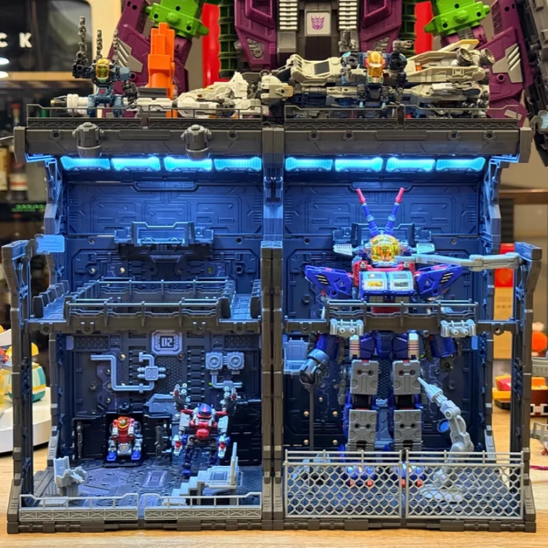 

ndation Series 1/60 Hangar Display Case SIB-6001+SIB-L01 - Diaclone Compatible Model Base