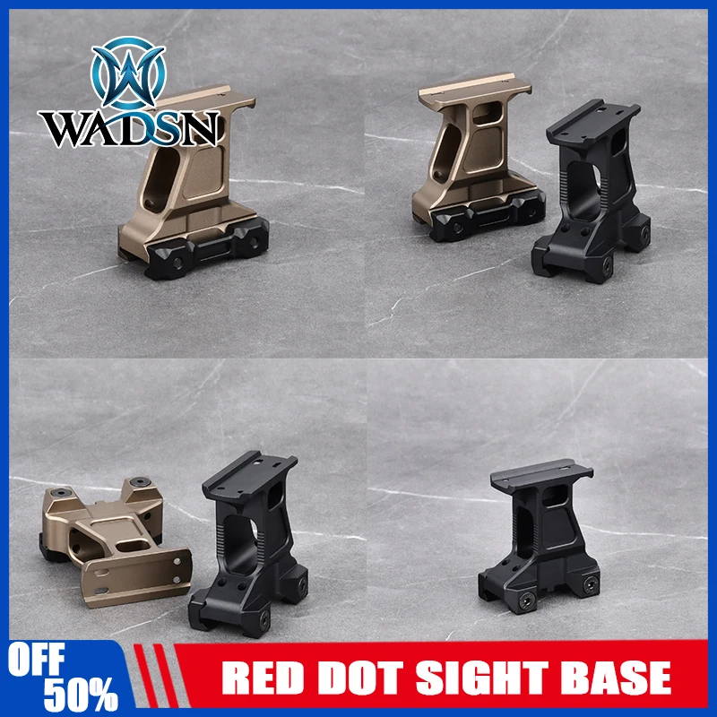 WADSN Tactical LERNA MOUNT KIT Metal Fast Red Dot Sight Base Fit 20mm Rail For AR15 hk416 Airsoft Hunting Scout Accessories