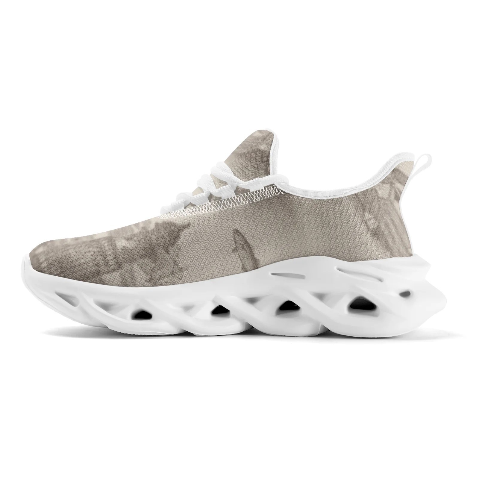 

Custom Shoes Pattern Prints Casual Sneakers Teenager Lightweight Running Shoes Mesh Lace Up Footwear For Boy GirlEUR36-48