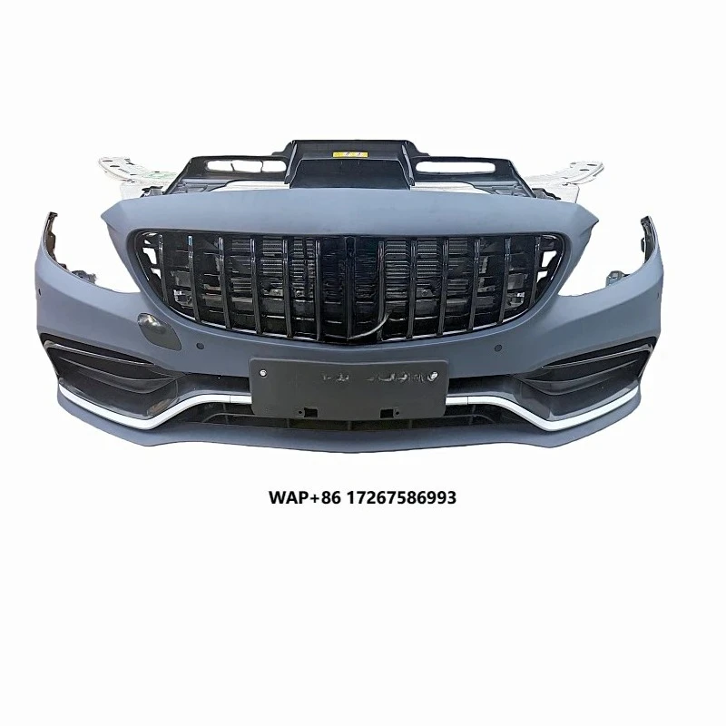 

2016-2022 for C-Class 205 C63 Car Front Bumper with Radiator Kit