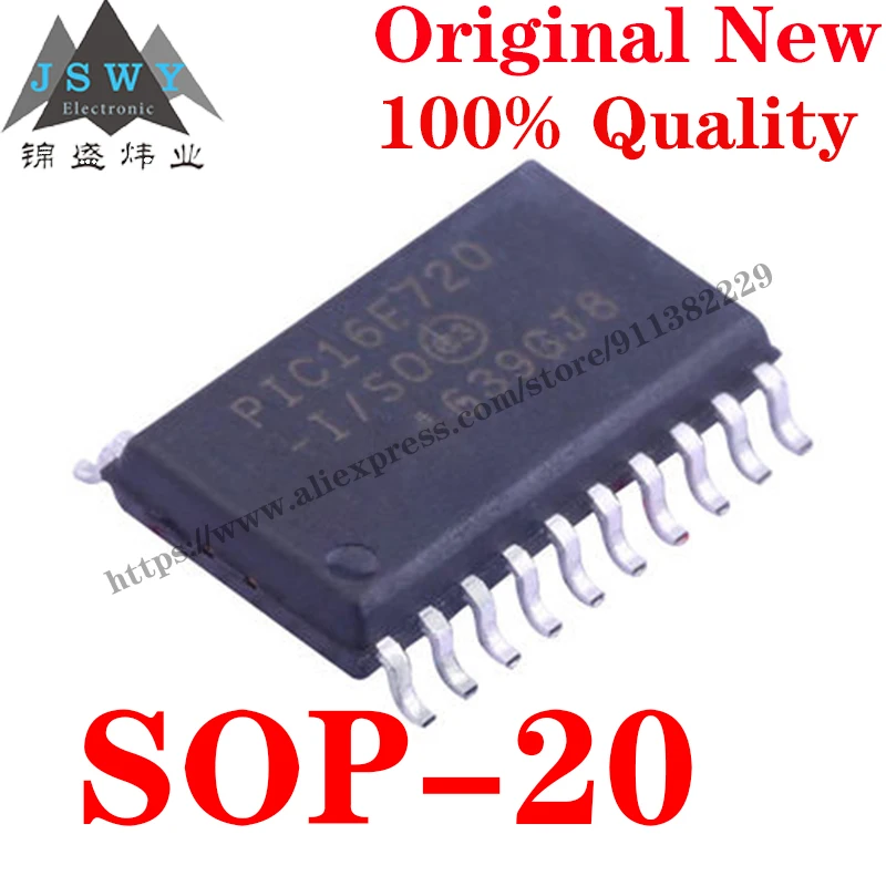 

PIC16F720-I/SO PIC16F785-I/SO PIC16F1459-I/SO PIC16F1507-I/SO PIC16F1508-I/SO PIC16F1509 8-bit MCU IC Chip the for PCB