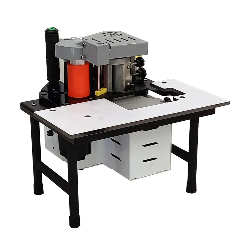 Manual Edge Banding Machine EU RU Double Side Gluing Portable Edge Bander Woodworking Edge 220V 1200W Banding Machine