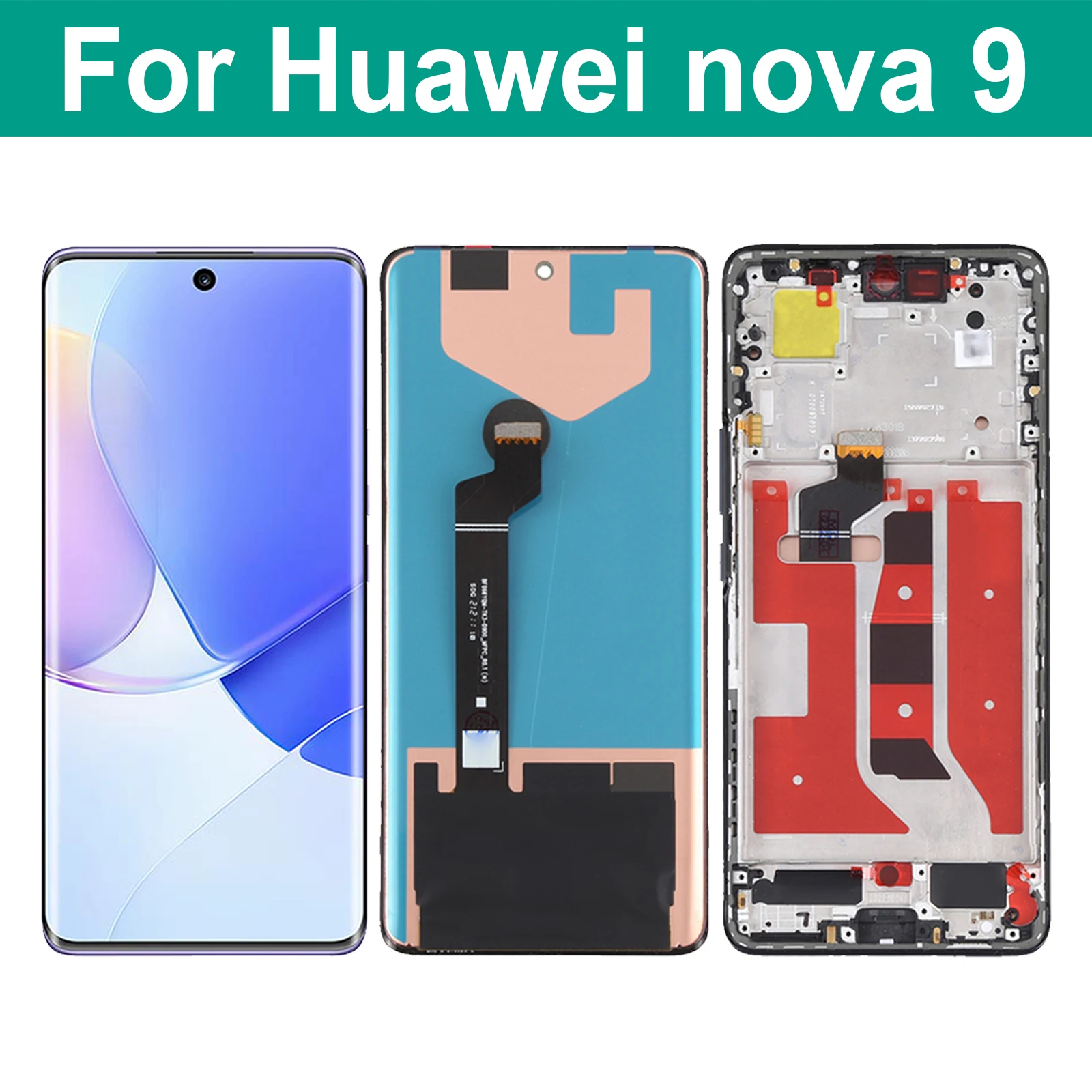 

For Huawei Nova 9 LCD Nova9 NAM-AL00 NAM-LX9 Display Touch Screen Digitizer Assembly