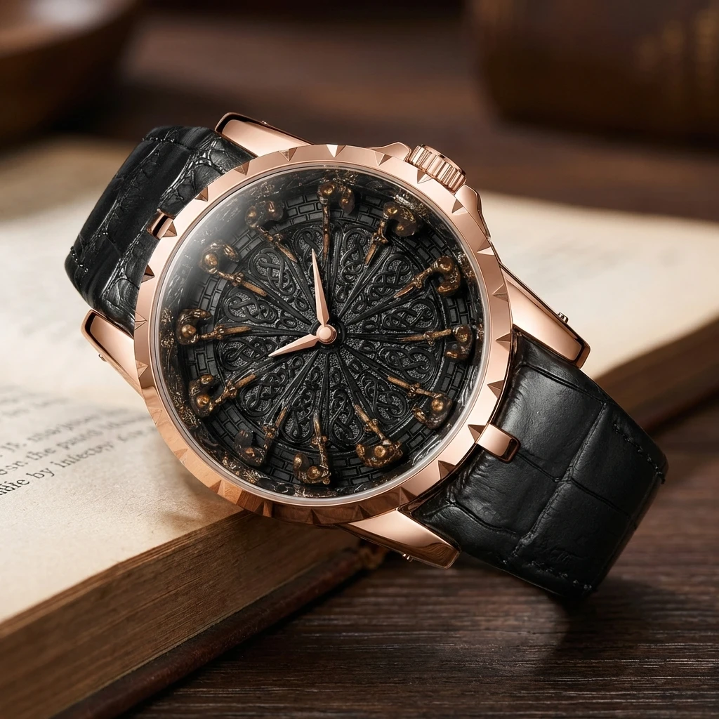 Men's Retro Style Automatic Quartz Watch