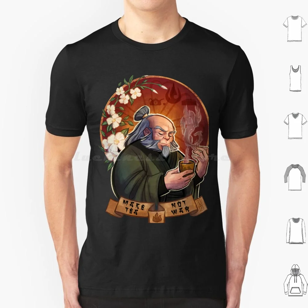 Camiseta Uncle Iroh Make Tea Not War para hombres, mujeres y niños, 6xl, Atla, The Last Airbender, Iroh Make Tea Not War, Peace Obama, Peace Obama