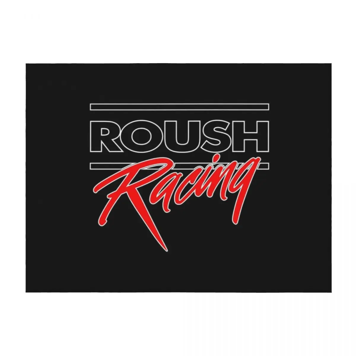 

Roush Racing Logo Throw Blanket Summer Thermals For Travel sofa bed Decorative Sofas Blankets