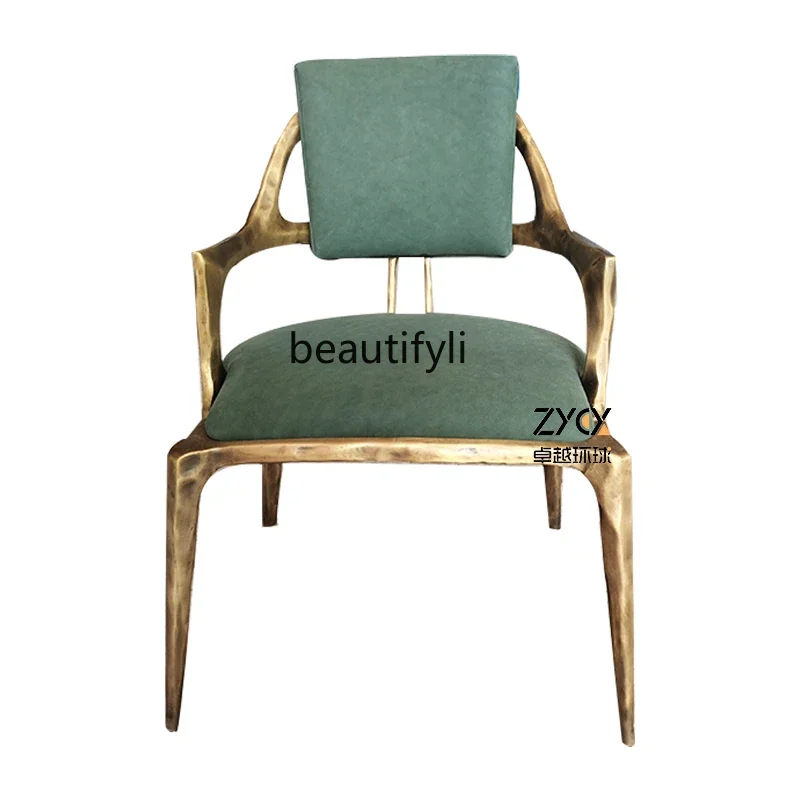 

Выгодные скидки! Кожаное кресло для гостиной в стиле лайт-люкс, современное дизайнерское высококачественное кресло для отдыха с высокой спинкой.