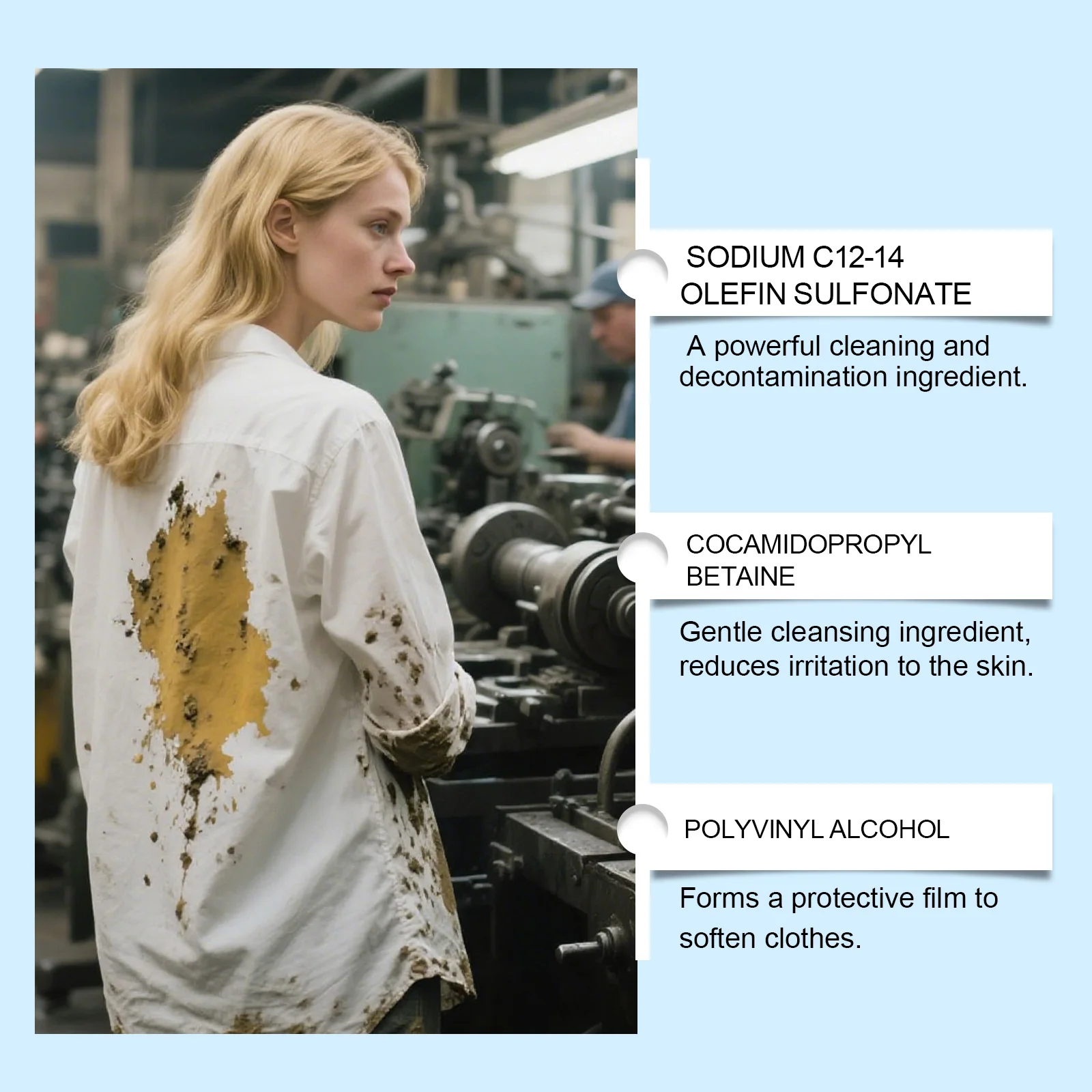 منظف غسيل السمك من جوي (30 قطعة) - لطيف على البشرة، إزالة قوية للبقع للملابس اليومية #5