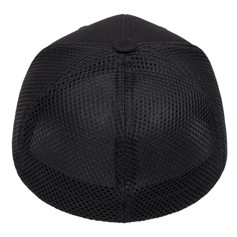 Summer Breathable Stretch Hats Fitted Solid Color Baseball cap Outdoor sports golf Caps for Women Men Hip Hop Caps  Gorras