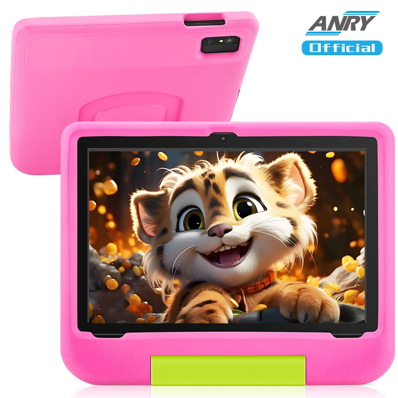 

2025 New 10.1-Inch Kids Tablet with 8GB+64GB Storage, Android 15, 5000mAh Battery, Parental Control Learning&Educational Tablet