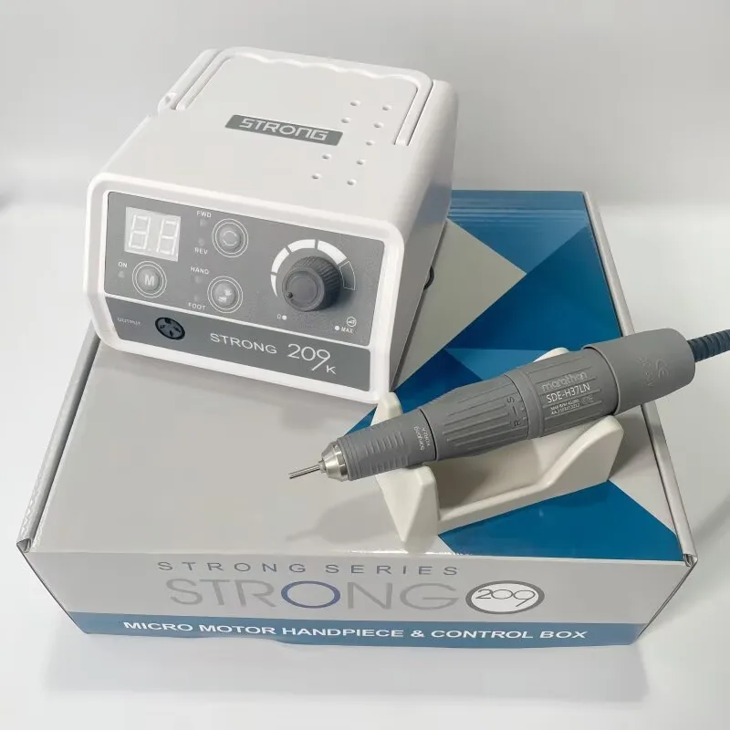 

STRONG 210 polishing machine STRONG 209K nail Drill art dental Lab jewelry polishing machine electric engraving machine