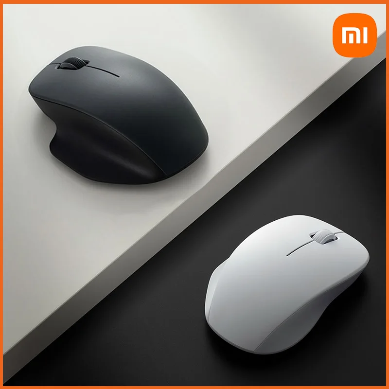 2024 الأصلي Xiaomi ماوس لاسلكي الراحة الطبعة 2.4 جيجا هرتز USB استقبال 1200 ديسيبل متوحد الخواص بطارية ماوس العمل ل macOS 10.13 أندرويد 10 #1