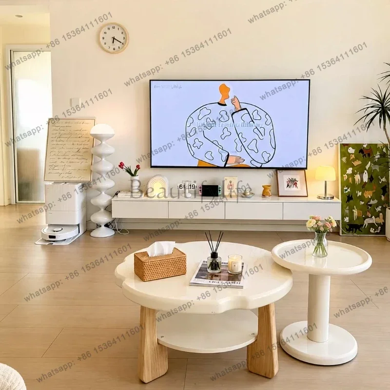Nordic Luxury Coffee Table Modern Decoration Designer Living Room Coffee Table Italian Minimalist Mesa Auxiliar Home Furniture
